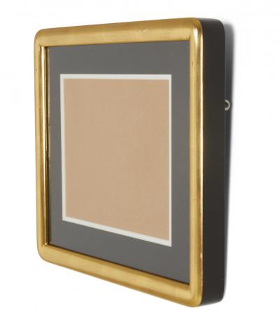 Set of 3 Black and Gilt Curved Corner Gallery Frames