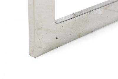Set of 3 Dillingham Mid Century American Horseshoe Cantilevered Off White Meta