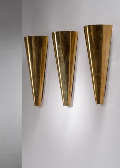 Set of 3 Italian wall lamps