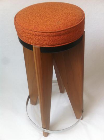 Set of 3 Minimalist Modern Bar Stools
