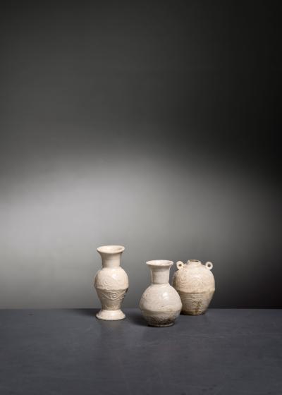 Set of 3 Song Ming dynasty Dehua porcelain wares