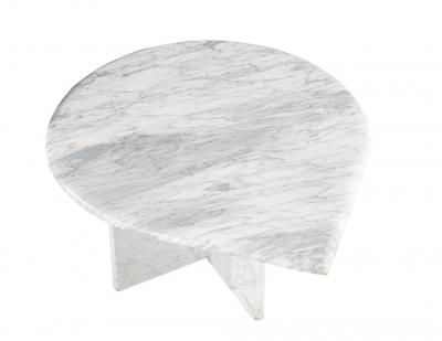 Set of 3 Vintage Travertine Tear Drop Cocktail Tables