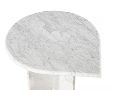 Set of 3 Vintage Travertine Tear Drop Cocktail Tables