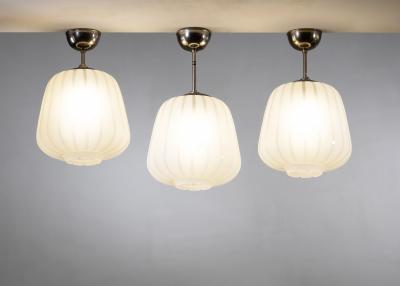 Set of 3 pendant lamps