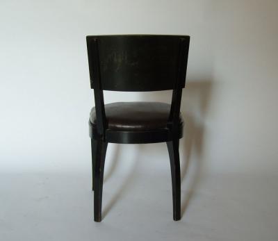 Set of 4 Art Deco Dining Side Chairs