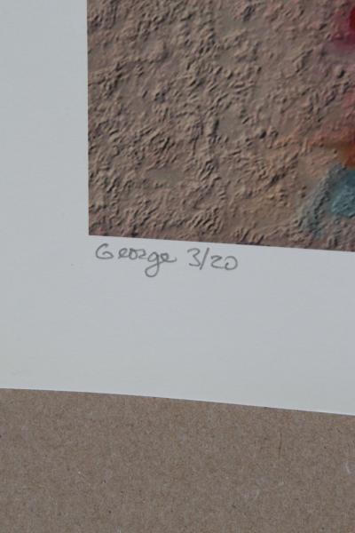 Set of 4 Beatle Portraits Lithographs by David Adickes 2017 3 20