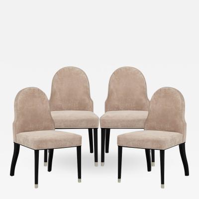 Set of 4 Carlyle Chairman Side Chairs by Ralph Lauren