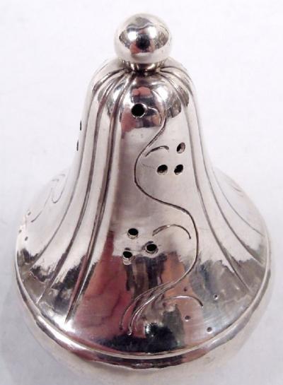 Set of 4 Early Georg Jensen Danish Modern Pepper Shakers