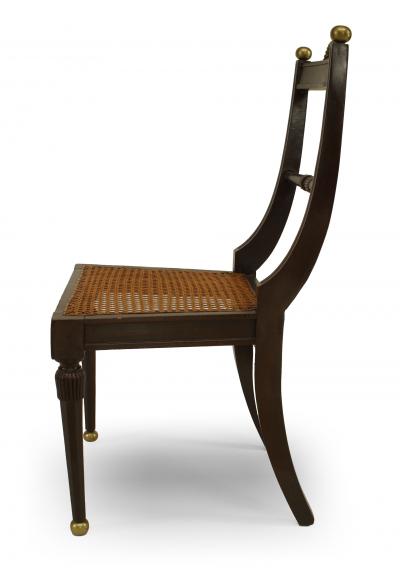 Set of 4 English Regency Rosewood Side Chairs