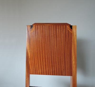 Set of 4 Fine 1930s Wooden Back Dining Chairs