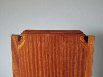 Set of 4 Fine 1930s Wooden Back Dining Chairs