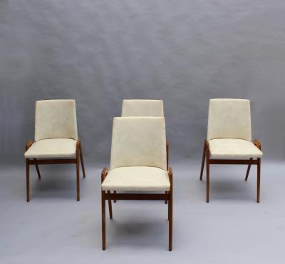 Set of 4 Fine 1950s Dining Chairs