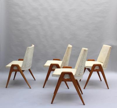 Set of 4 Fine 1950s Dining Chairs