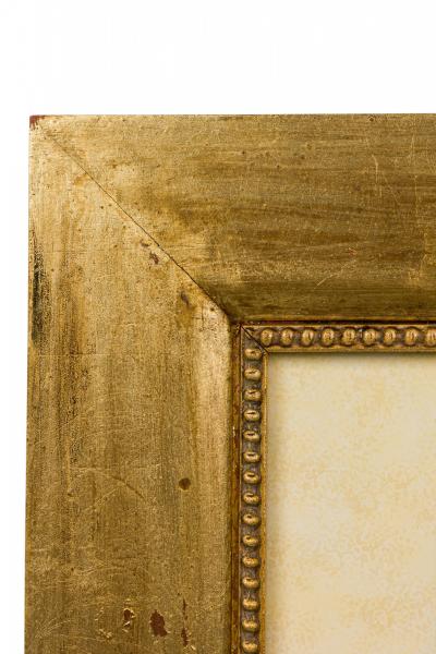 Set of 4 Framed Contemporary English Watercolor Prints of English Curtains