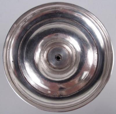 Set of 4 French Restauration Classical Silver Candlesticks