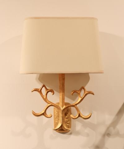 Set of 4 French Wall Lights circa 1970