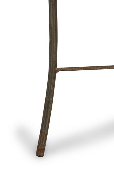 Set of 4 Outdoor English Regency Brass Side Chairs