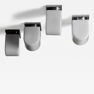 Set of 4 Scandinavian Modern ceiling or wall lamps