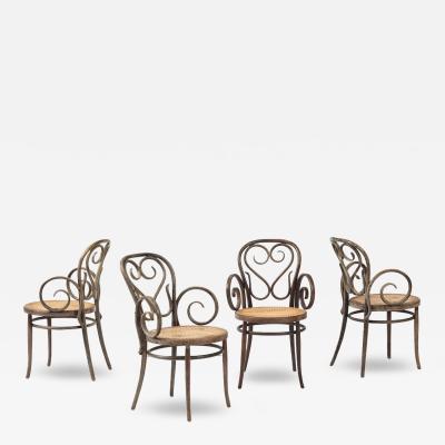 Set of 4 Vintage Bentwood Chairs