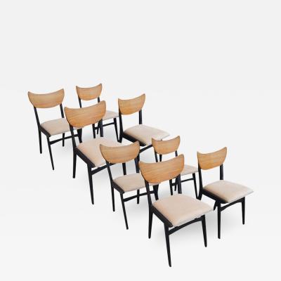 Set of 4 Vintage Mid Century Danish Dining Chairs