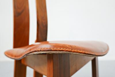 Set of 4 italian chairs 1950s