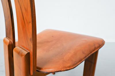 Set of 4 italian chairs 1950s