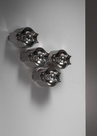 Set of 4 wall sconces