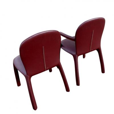 Set of 6 Amelie Dining Chairs by Claudio Bellini for Poltrona Frau