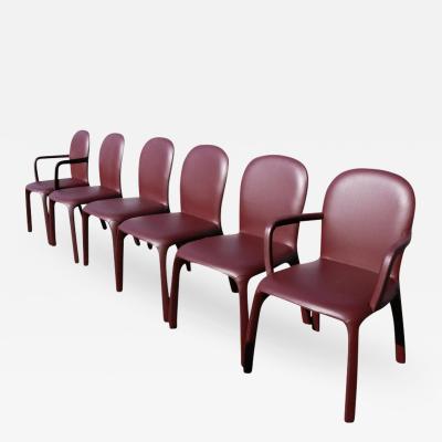 Set of 6 Amelie Dining Chairs by Claudio Bellini for Poltrona Frau