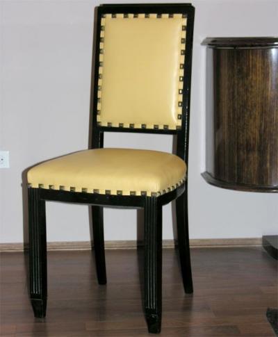 Set of 6 Art Deco Chairs