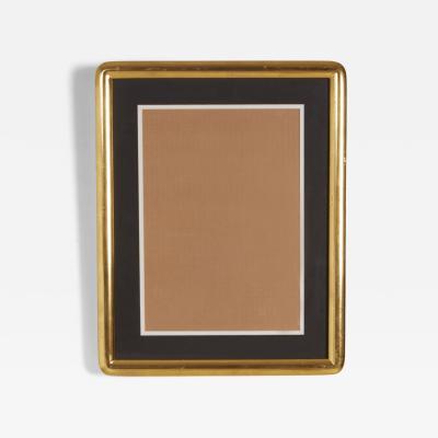 Set of 6 Black and Gilt Curved Corner Gallery Frames