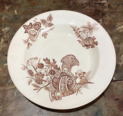 Set of 6 English Soup Bowls