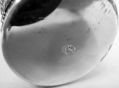 Set of 6 Fancy Sterling Silver Kiddush Wine Cups