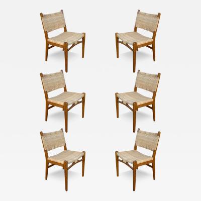 Set of 6 Hans Wegner CH 31 Dining Chairs