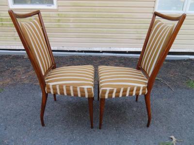 Set of 6 J Stuart Clingman Dining Chairs for Widdicomb Mid Century Modern