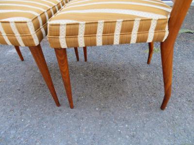 Set of 6 J Stuart Clingman Dining Chairs for Widdicomb Mid Century Modern