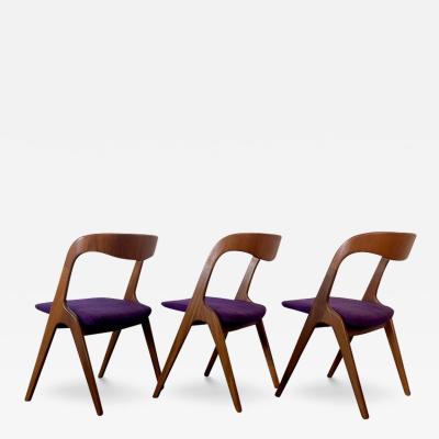 Set of 6 Johannes Andersen Dining Chairs