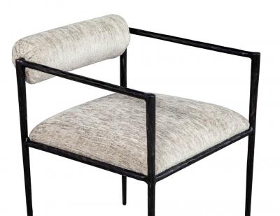 Set of 6 Modern Metal Dining Chairs