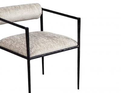 Set of 6 Modern Metal Dining Chairs