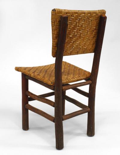 Set of 6 Rustic Old Hickory Side Chairs