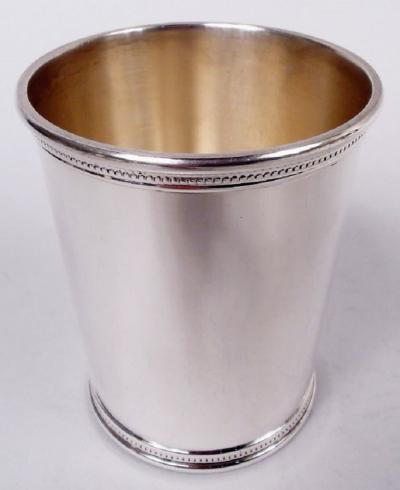 Set of 6 Scearce Kentucky Nixon Era Sterling Silver Mint Julep Cups