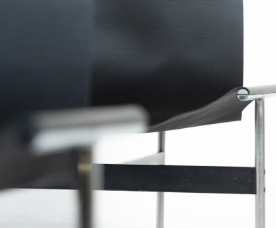 Set of 6 T Chairs by Douglas Kelly Ross Littell and William Katavolos 1950s