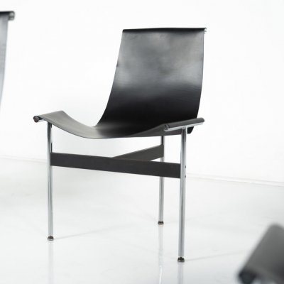 Set of 6 T Chairs by Douglas Kelly Ross Littell and William Katavolos 1950s