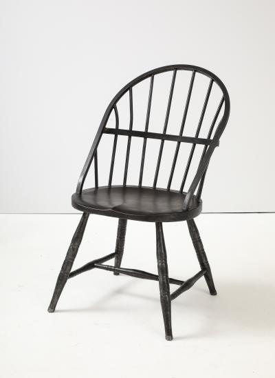 Set of 6 Vintage Metal Windsor Chairs