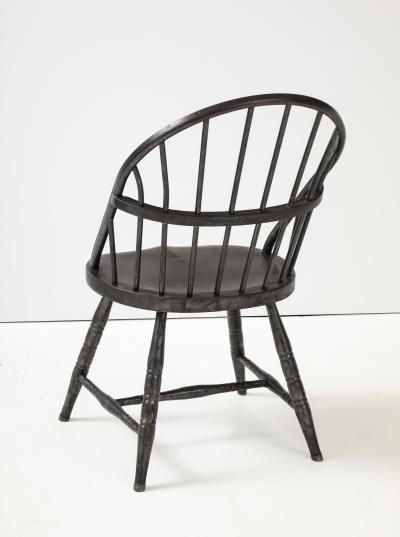 Set of 6 Vintage Metal Windsor Chairs