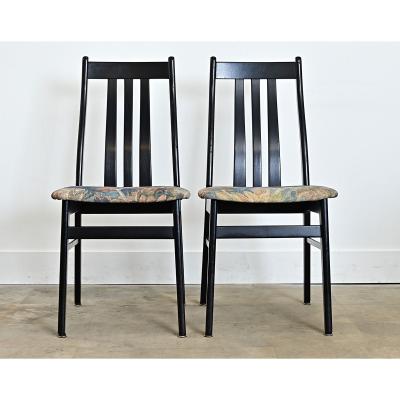 Set of 7 Mid Century Chairs from Denmark
