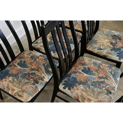 Set of 7 Mid Century Chairs from Denmark
