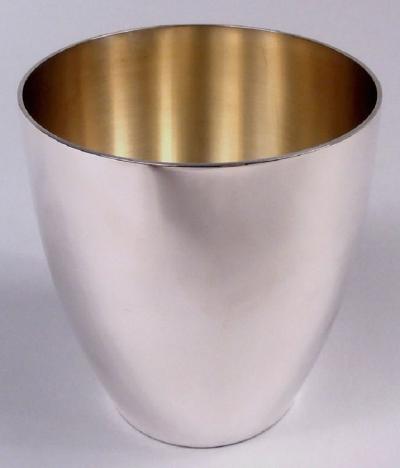 Set of 8 American Art Deco Sterling Silver Tumblers Bar Cups