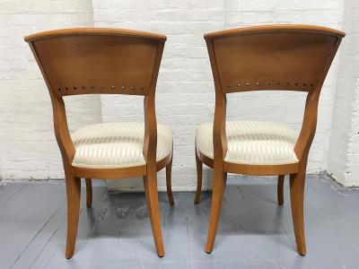 Set of 8 Biedermeier Style Dining Chairs