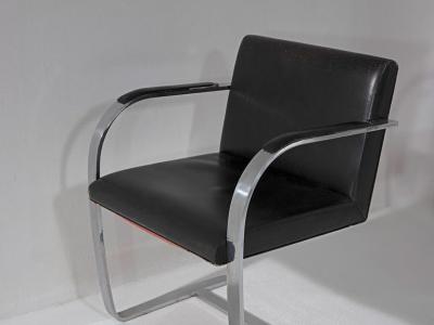 Set of 8 Brno Side Chairs by Ludwig Mies van der Rohe for Knoll
